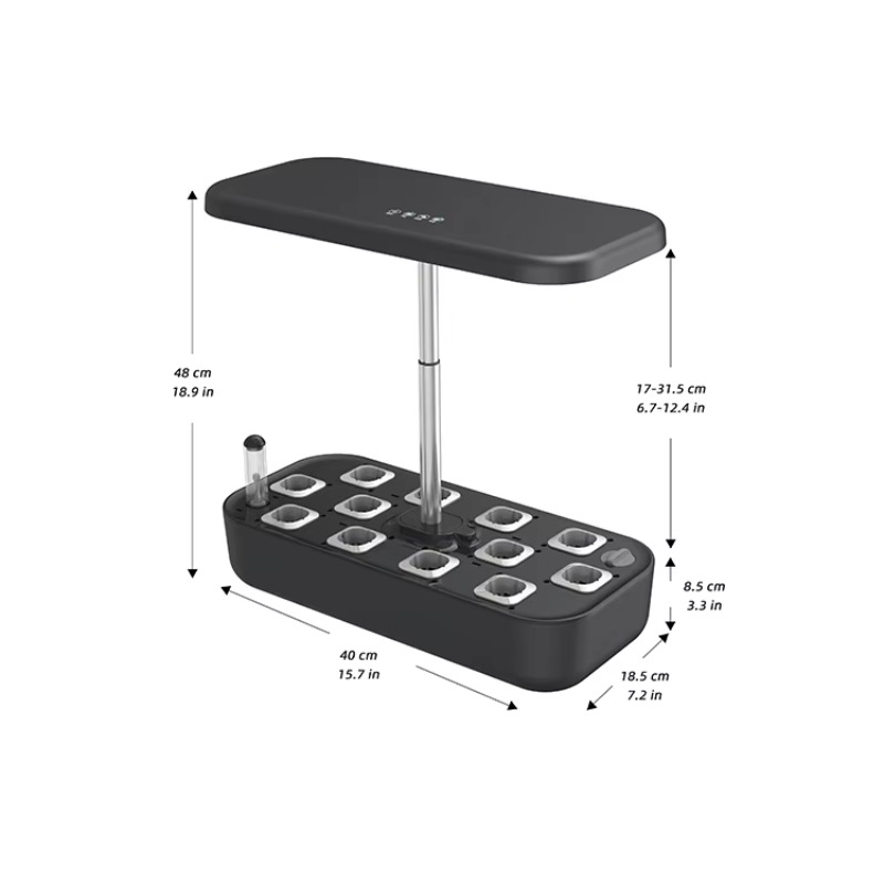 Smart Pod Garden - 12 Bölmeli Akıllı Hidroponik Yetiştirme Işık