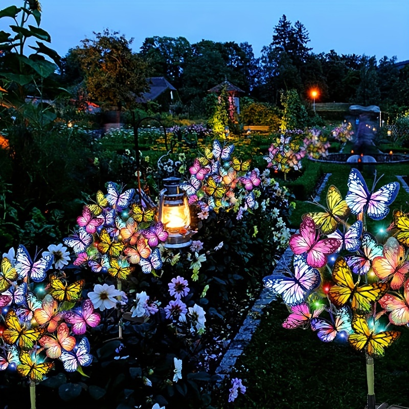 Smart Garden Light Camera - Güneş LED Kelebek Bahçe Işıkları Su