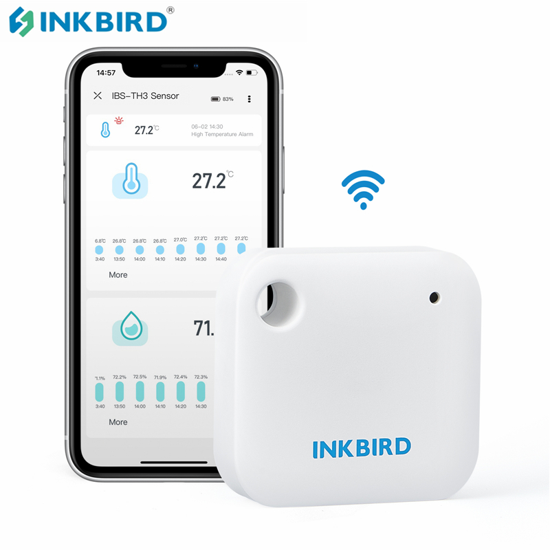 Rain Gauge Digital - INKBIRD Wi-Fi Akıllı Sensör, Buzdolapları, Sürüngen