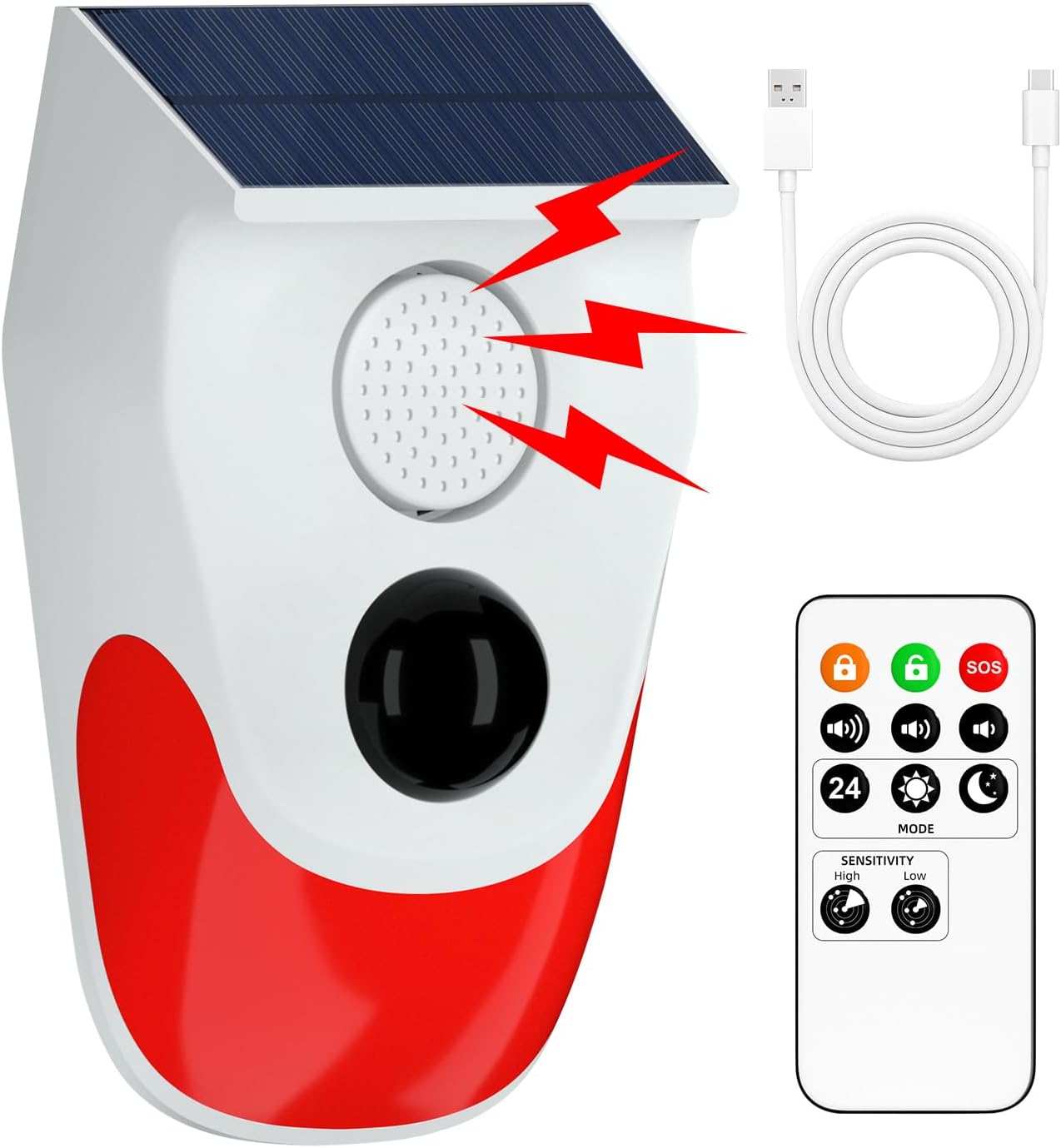 Smart Garden Light Camera - Güneş Enerjili Hareket Sensörü Dış Mekan