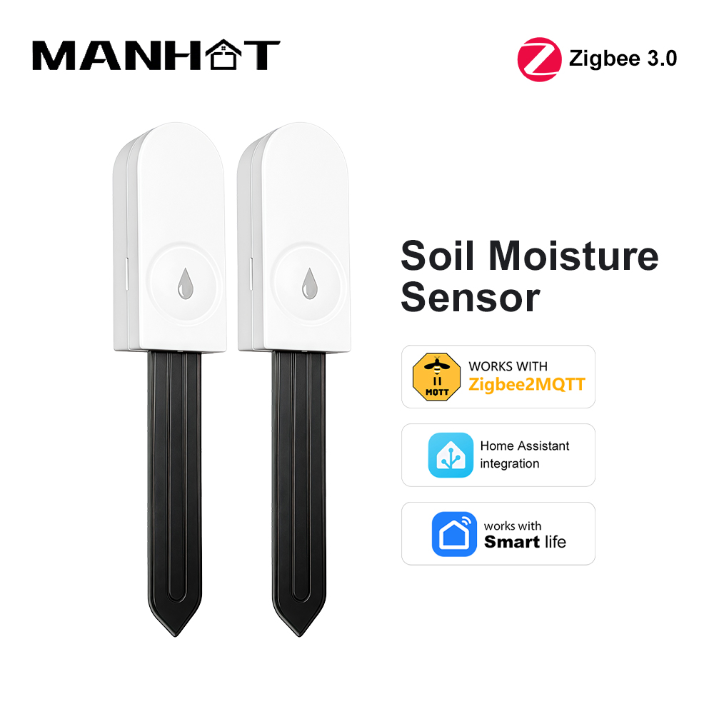 Smart Garden Irrigation - Zigbee 3.0 Toprak Nem Sensörü Sıcaklık
