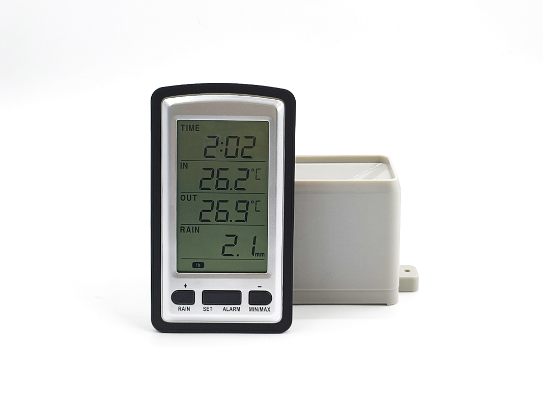 Rain Gauge Digital - MISOL 1 ADET Kablosuz Yağmur Ölçer,