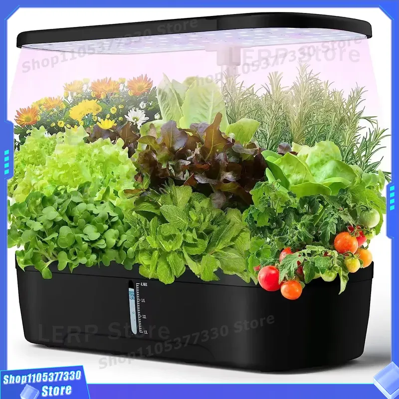Smart Pod Garden - Akıllı Hidroponik Yetiştirme Sistemi 12 Bölmeli