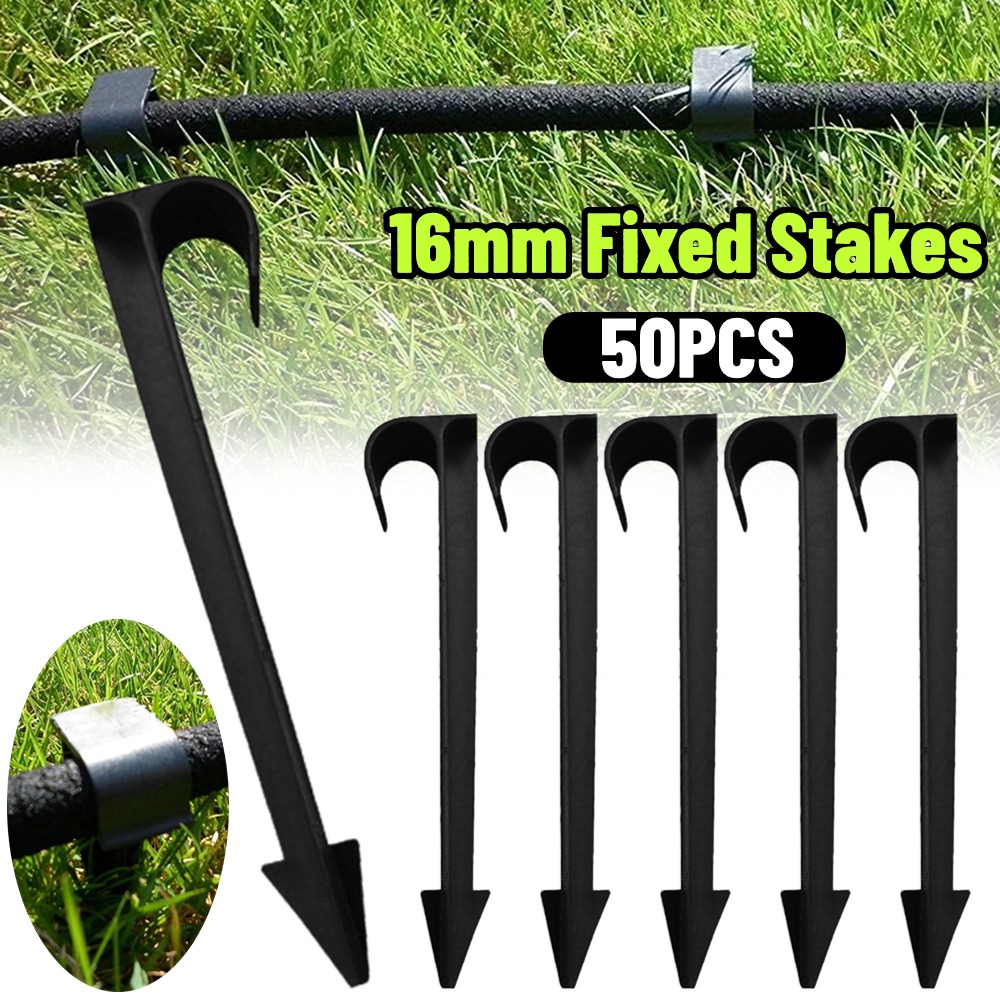 Smart Garden Watering - 50 adet bahçe sulama hortumu çapaları