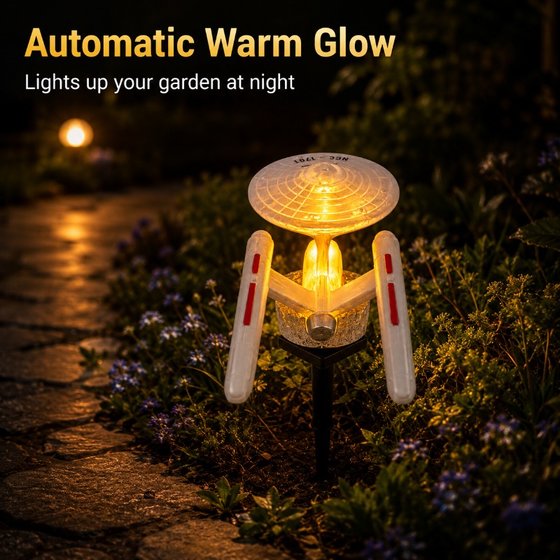Star Trek USS Enterprise Solar - Smart Garden Light Camera incelemesi ve fiyatı