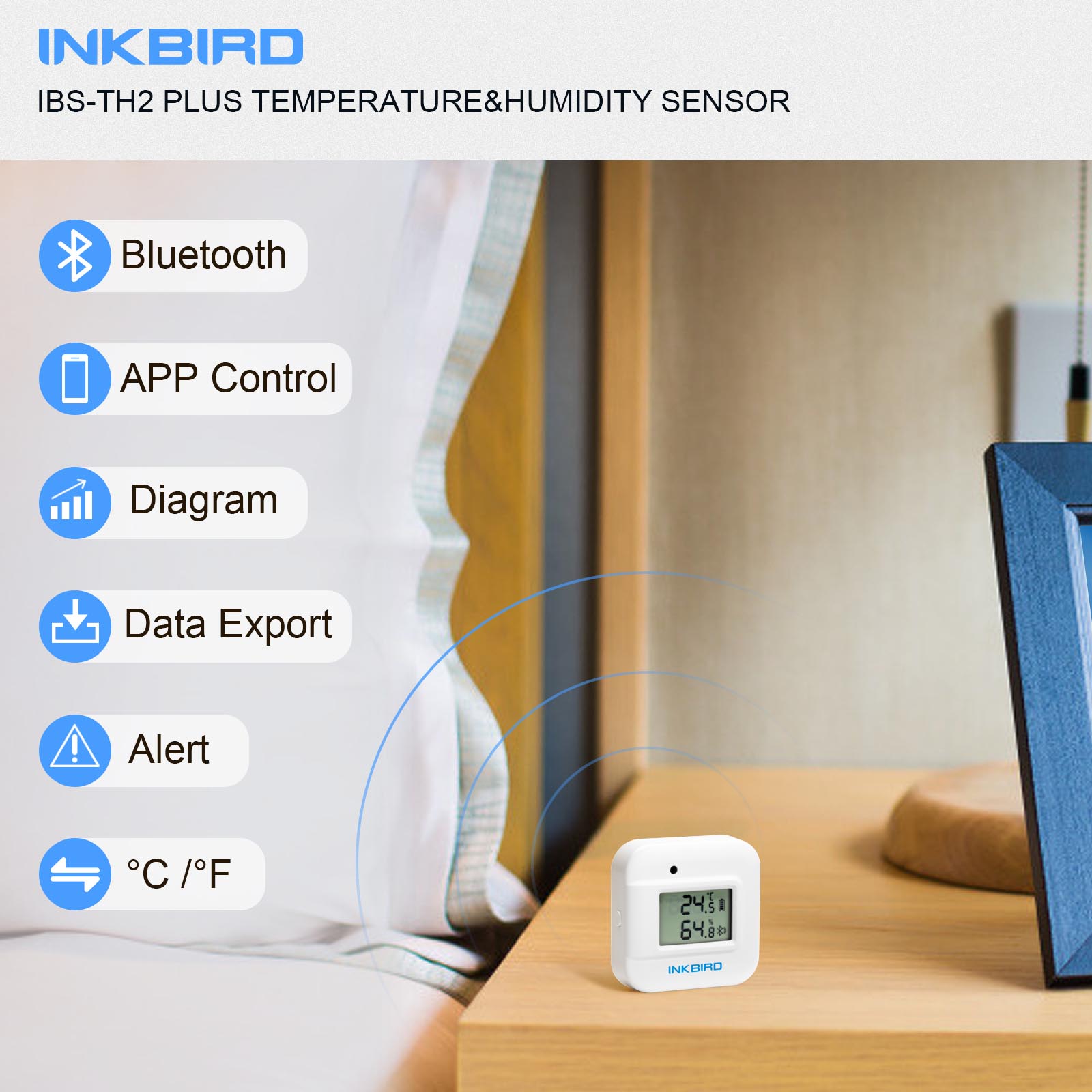 INKBIRD Bluetooth termometre k - Rain Gauge Digital incelemesi ve fiyatı
