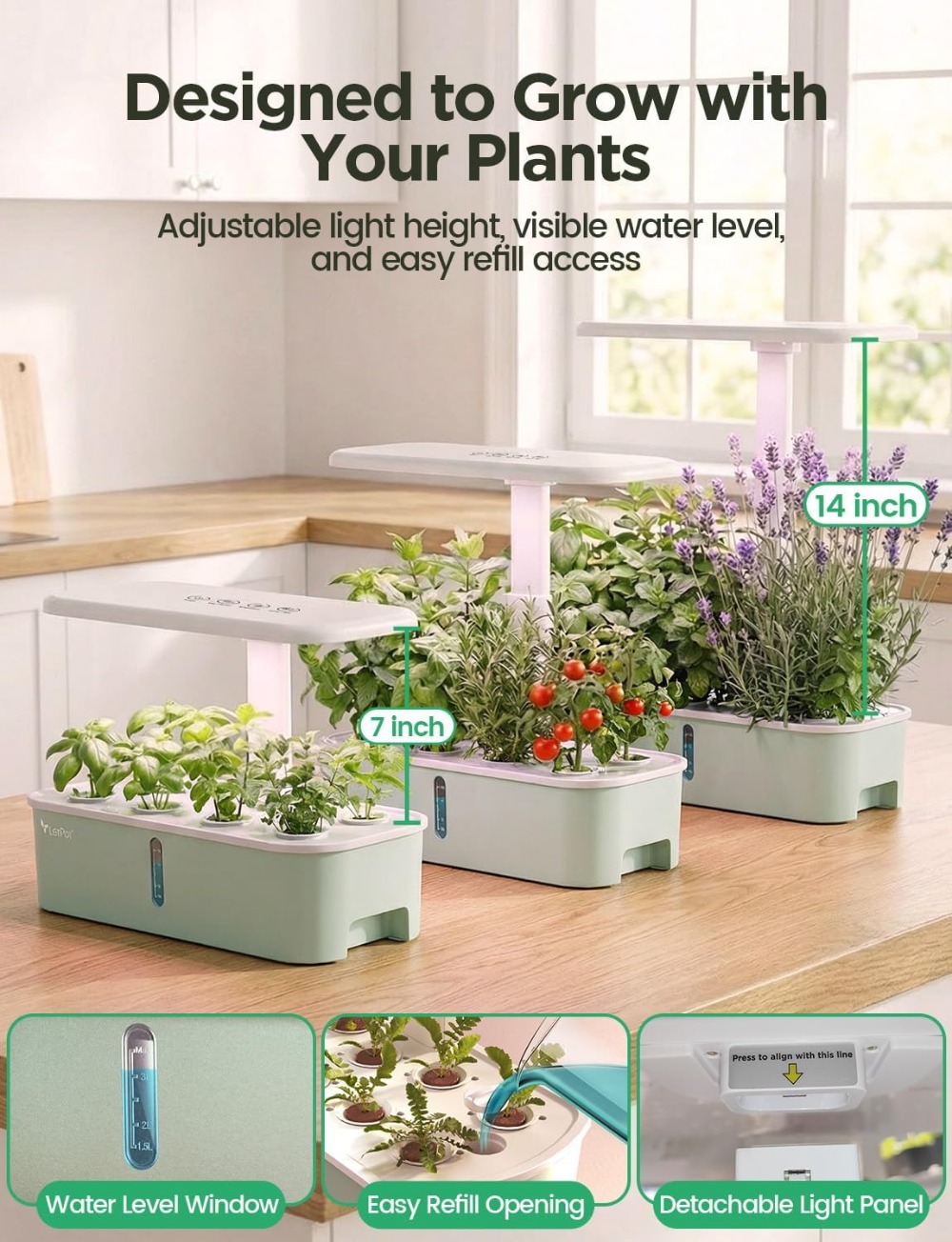 Akıllı Hidroponik Yetiştirme S - Smart Pod Garden incelemesi ve fiyatı