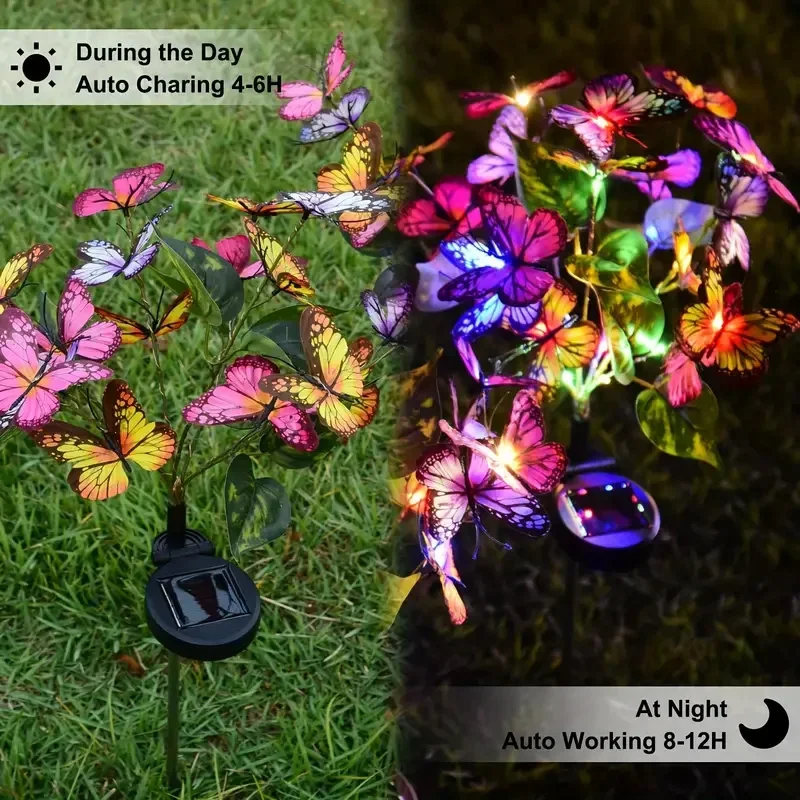 Güneş LED Kelebek Bahçe Işıkla - Smart Garden Light Camera incelemesi ve fiyatı