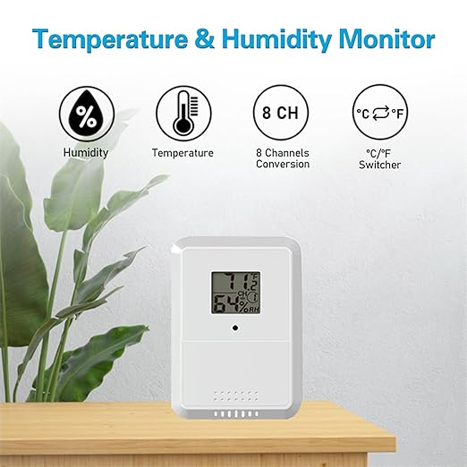 Kablosuz Sıcaklık ve Nem Monit - Rain Gauge Digital incelemesi ve fiyatı
