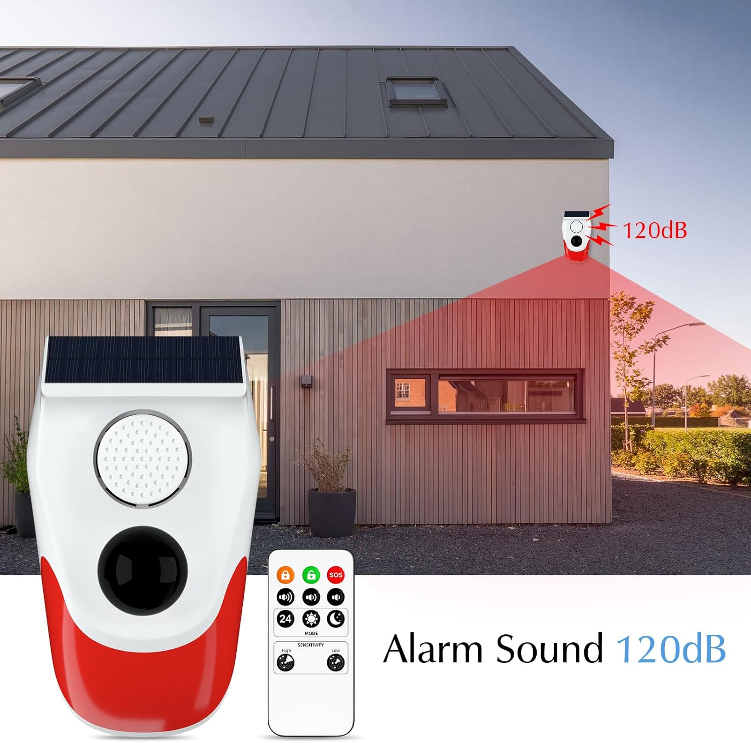Güneş Enerjili Hareket Sensörü - Smart Garden Light Camera incelemesi ve fiyatı