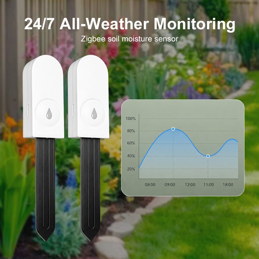 Zigbee 3.0 Toprak Nem Sensörü  - Smart Garden Irrigation incelemesi ve fiyatı
