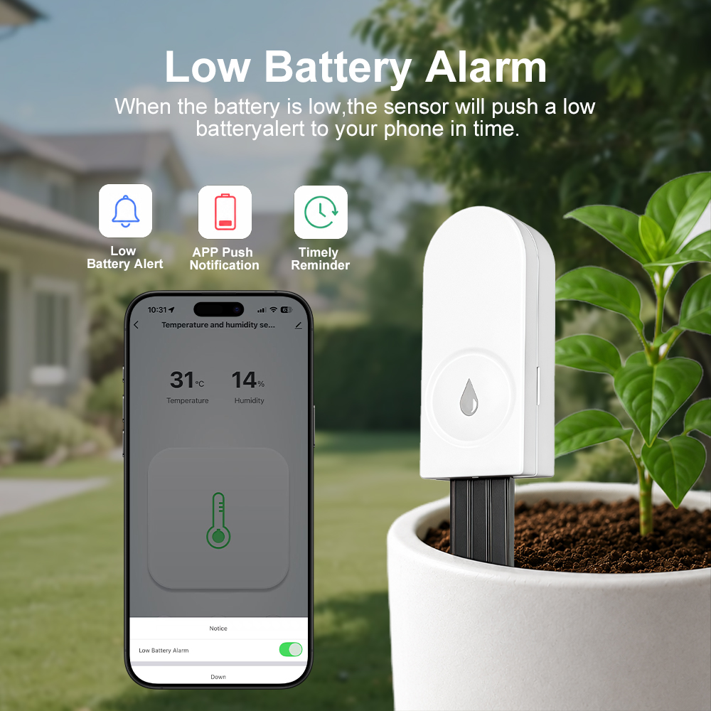 Zigbee 3.0 Toprak Nem Sensörü  - Smart Garden Irrigation incelemesi ve fiyatı