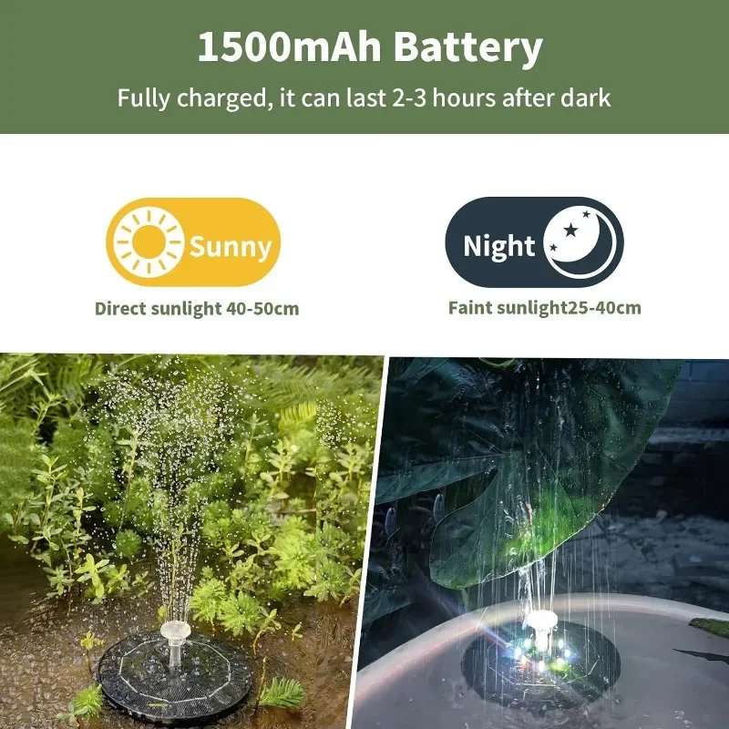 Çeşme ışık 7 renk LED ışık gün - Smart Garden Light Camera incelemesi ve fiyatı