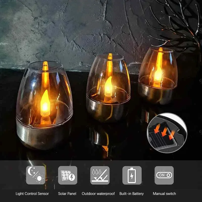 LED Paslanmaz Çelik Güneş Mum  - Smart Garden Light Camera incelemesi ve fiyatı
