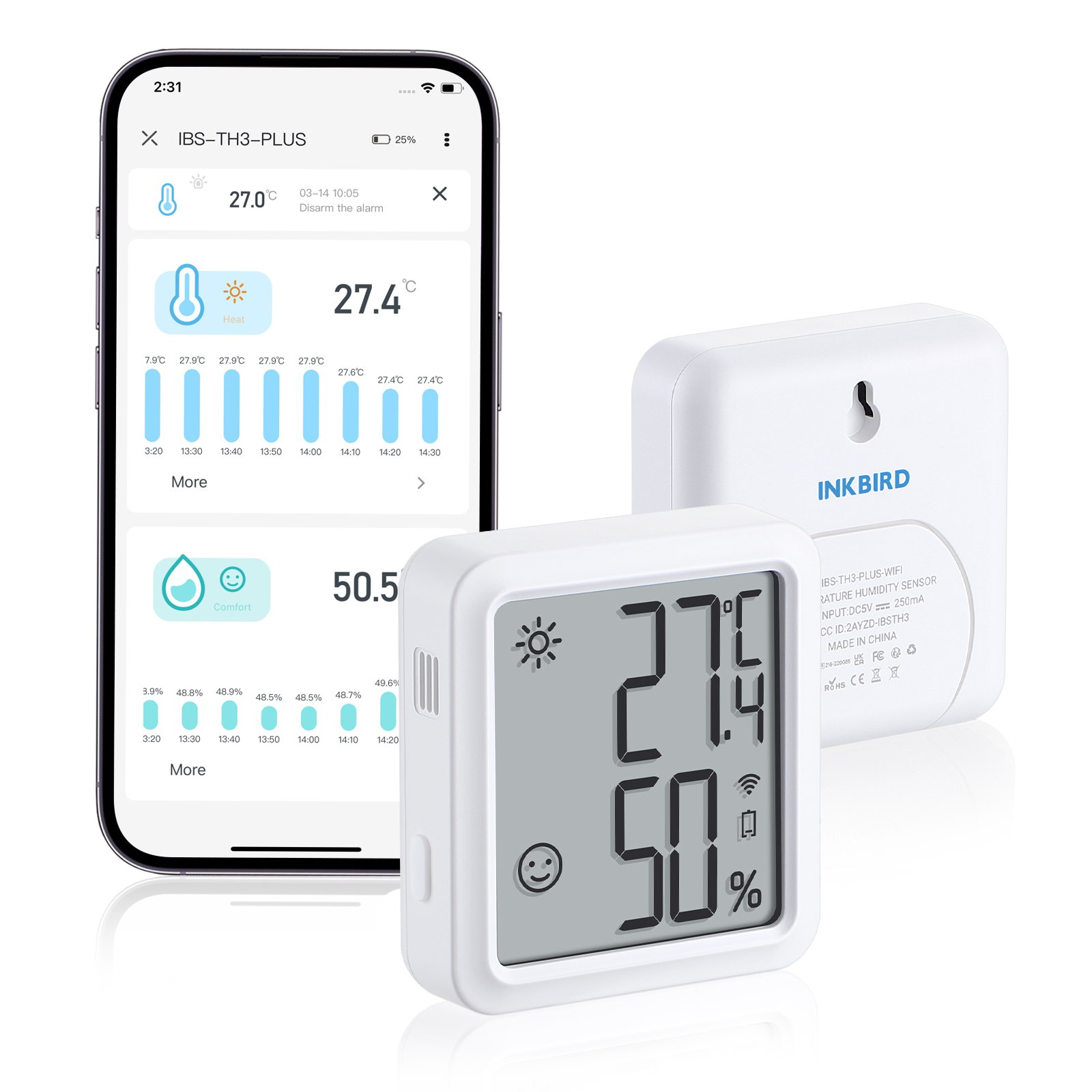 INKBIRD IBS-TH3 Wi-Fi / PlusSı - Rain Gauge Digital incelemesi ve fiyatı