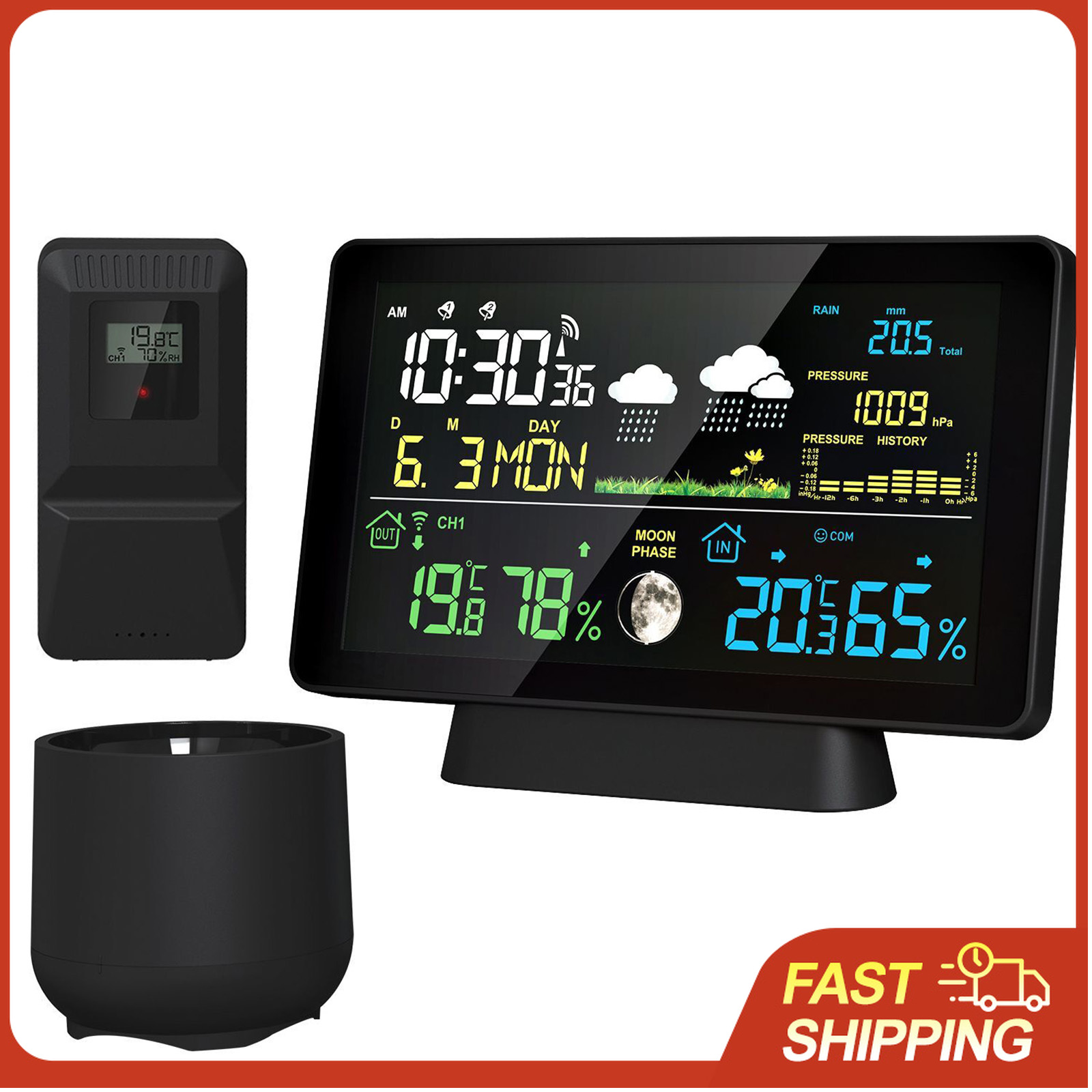 Kablosuz Hava Durumu İstasyonu - Rain Gauge Digital incelemesi ve fiyatı