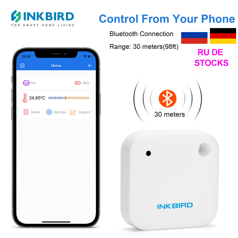 INKBIRD IBS-TH2 Bluetooth Many - Rain Gauge Digital incelemesi ve fiyatı