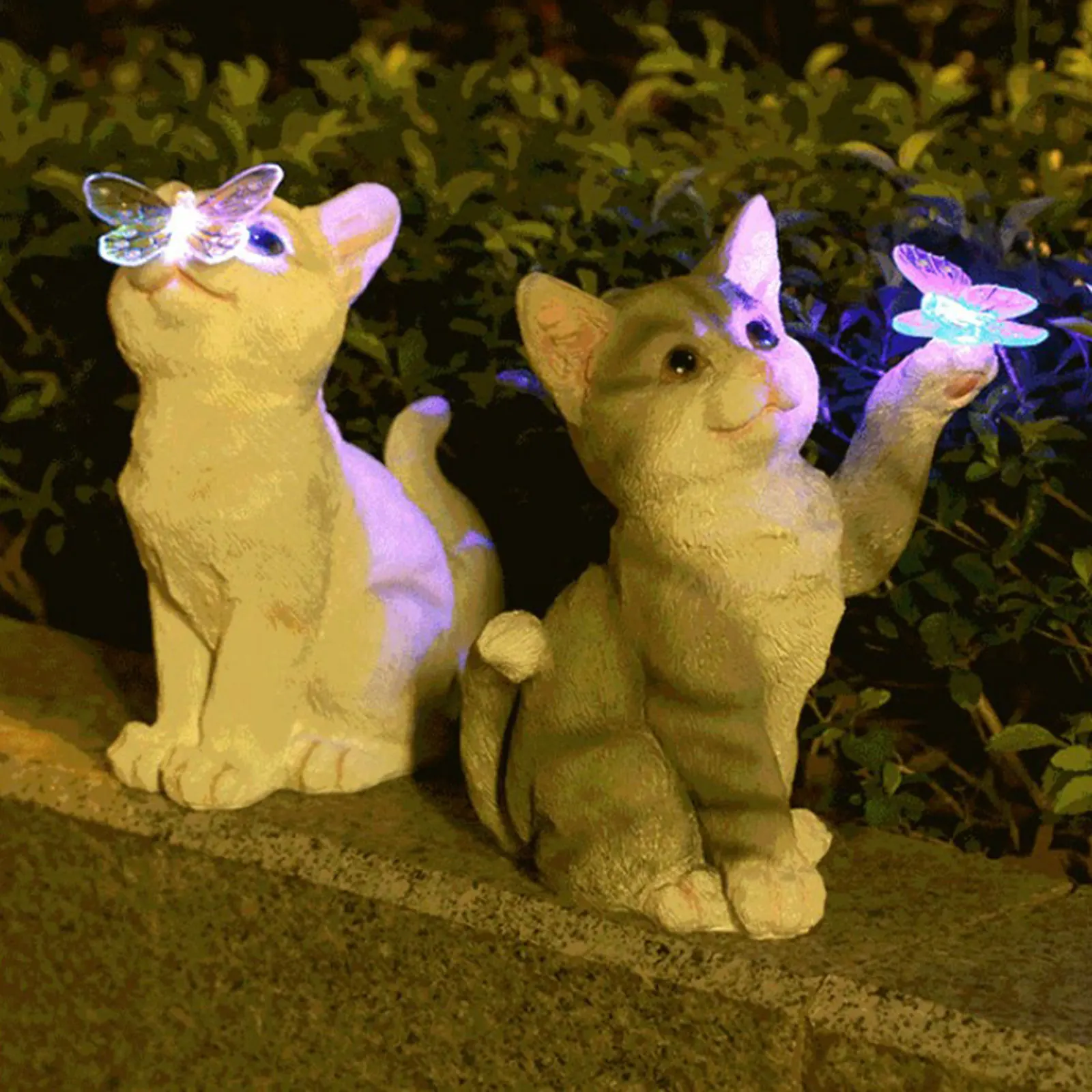 Açık Kedi Heykel Heykelcik Kol - Smart Garden Light Camera incelemesi ve fiyatı